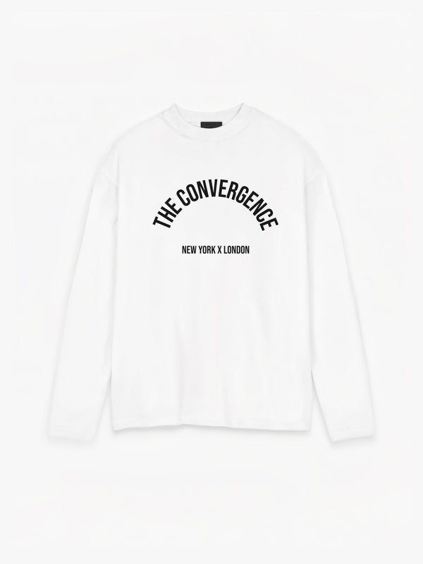Convergence Long Sleeve T-Shirt White